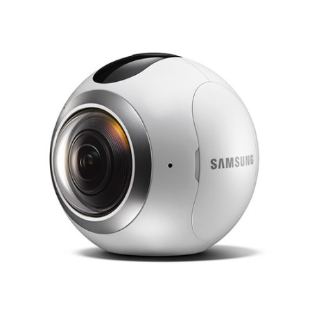 サムスン、球状の360度カメラ「Gear 360」を発表