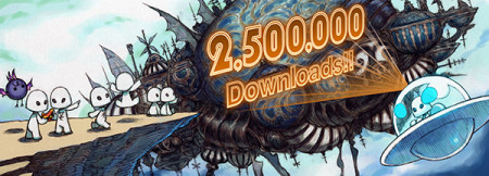 スマホ向けRPG「TERRA BATTLE」が250万ダウンロードを突破　3/31(木)に加山雄三さんによる背景画をゲーム内に追加