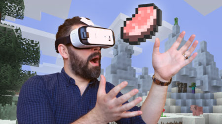 Mojang、「Minecraft」のGear VR版「Minecraft Gear VR」をリリース