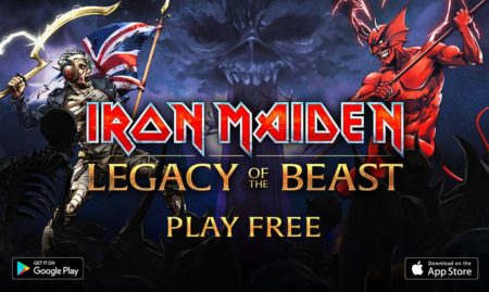 アイアン・メイデンの公式スマホゲーム「Iron Maiden:Legacy Of The Beast」をリリース