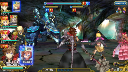 スクエニ、スマホ向けキャラクターコマンドRPG「乖離性ミリオンアーサー」をPS Vita/PS 4向けに展開