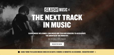 フィンランド発の起業イベント「Slush」の音楽版「Slush Music」開催決定