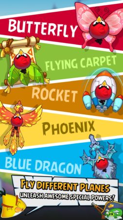Rovio、「Angry Birds」の弾幕シューティングゲーム「Angry Birds: Ace Fighter」を東南アジアにてテスト配信