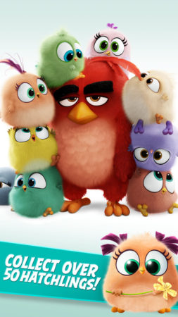 ROvio、映画「アングリーバード」デザインのスマホ向けパズルゲーム「Angry Birds Match」をテスト配信