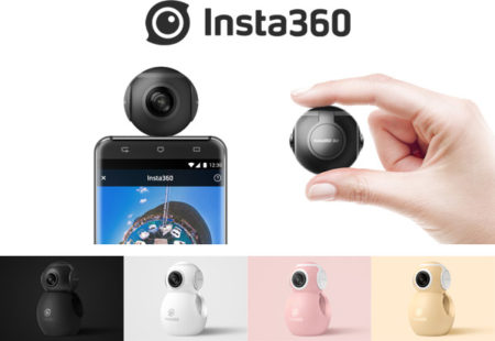 アスク、Androidスマホに接続できる360度ビデオカメラ「Insta360 Air」の取り扱いを開始