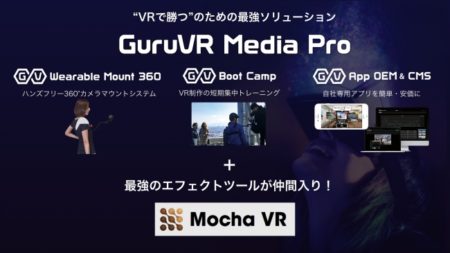 ジョリーグッドが米BorisFXと業務提携　VR用トラッキングツール「mochaVR」などのVR制作環境を共同展開