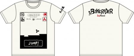 スマホ向けアクションゲーム「チャリ走」が「しまむら」とコラボ　チャリ走デザインのTシャツを販売開始