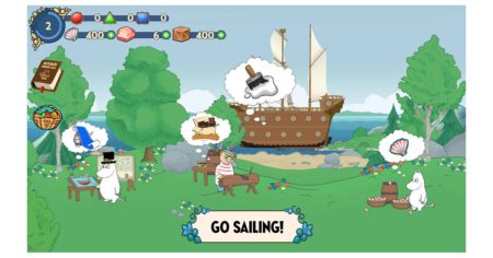 フィンランドのモバイルゲームディベロッパーのSnowfall、「ムーミン」の新たなスマホゲーム「Moomin Under Sail」を開発中