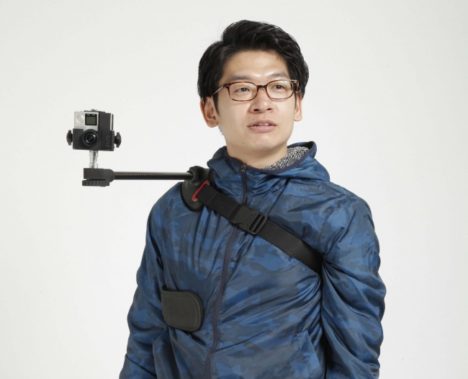 ジョリーグッド、ハンズフリー360度カメラマウントシステム「Wearable Mount 360」の受注販売を開始