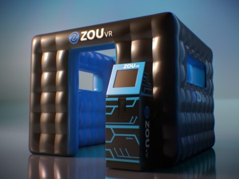 ダズル、移動式VR筐体「ZOU VR Package」にVRゲーム「ワンマンバーガー」を提供