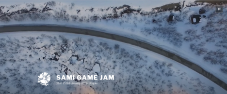 2/21~25、フィンランド・ウツヨキにて先住民族「サーミ人」と共にゲームを開発するイベント「Sami Game Jam」開催