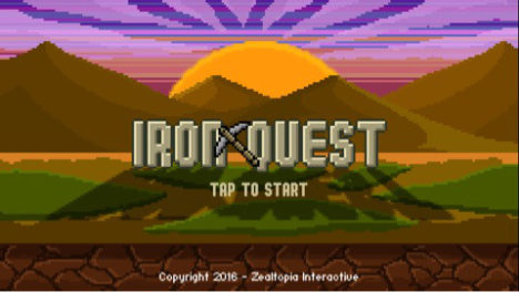 【やってみた】懐かしいドット絵と8bitサウンドが印象的な80年代風もの作りRPG「Iron Quest」