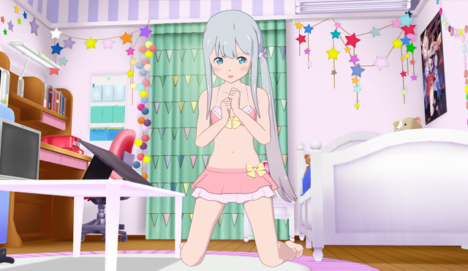 Gugenka、人気アニメ「エロマンガ先生」のスマホ向けVRアプリ「めざましVR！義妹と同居生活 - 紗霧の水着編」をリリース