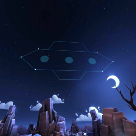 【やってみた】夜空の星をつないで星座を作ると何かが起こる！ VR点つなぎゲーム「A Night Sky」