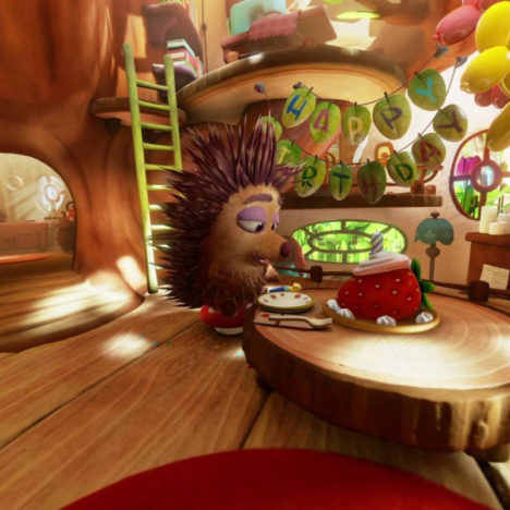【見てみた】エミー賞受賞VR作品の先駆け　寂しいハリネズミのVRアニメ「Henry」