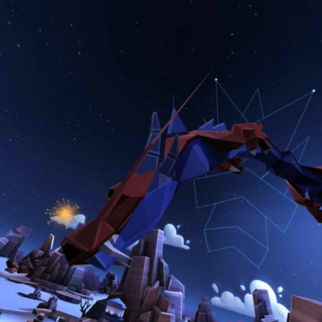 【やってみた】夜空の星をつないで星座を作ると何かが起こる！ VR点つなぎゲーム「A Night Sky」