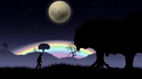 夜道を歩く癒しの散歩シミュレーションゲーム「Blue Moon」のSwitch版が配信開始