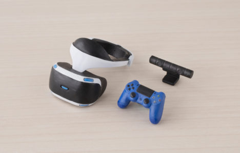 PlayStation VRのミニチュアフィギュアがガシャポンで登場